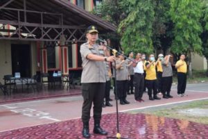 Wakapolda Sumut Pimpin Apel Pembersihan SPN Sampali